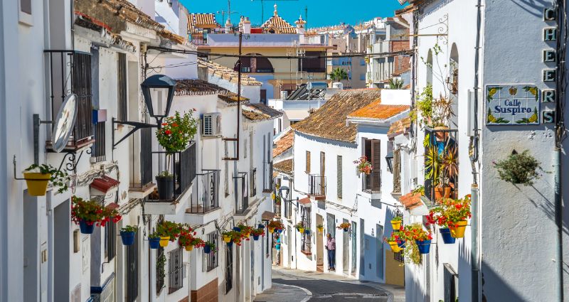 Pretty andalucian town, Estepona