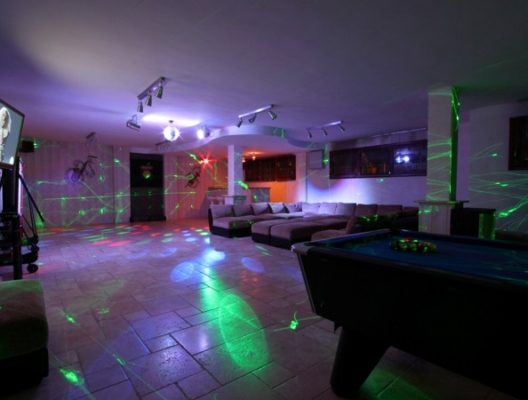 Ground floor disco and games room Ground floor disco and games room