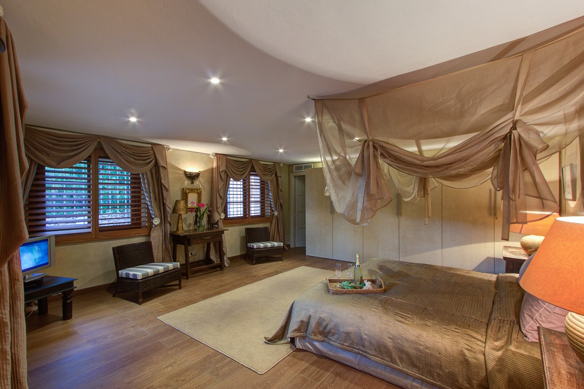 Guest room off courtyard Spacious Sotogrande villa guest room 2