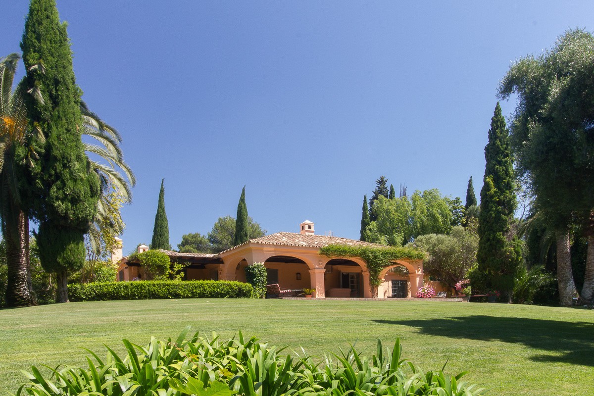 View from gardens El Chorrito view from gardens