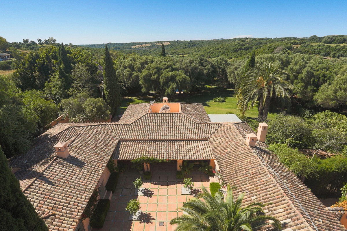Luxury Spanish cortijo Luxury Spanish Cortijo from above