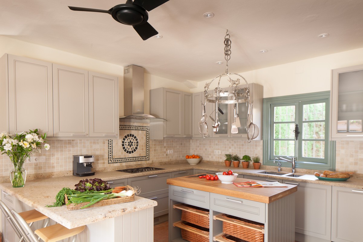 Spanish Country Style Kitchen Sotogrande cortijo kitchen
