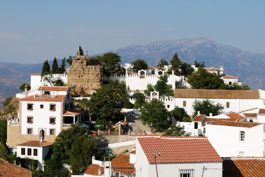 White village, Comares Comares, Axarquia
