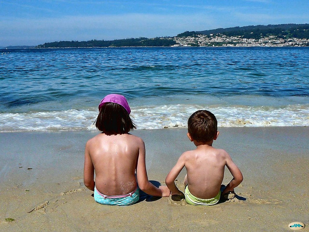 kids, niños, beach, playa