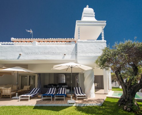 Marbella small luxury beach villa