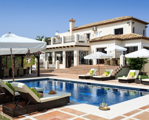 Villa Kenia luxury holiday rental Estepona