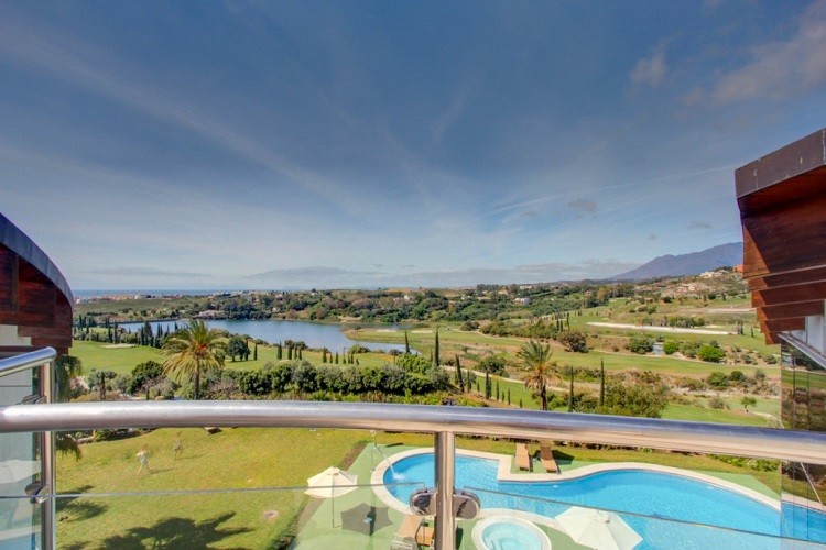 los flamingos villa view