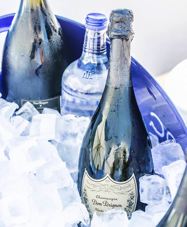 Champagne in ice bucket Marbella