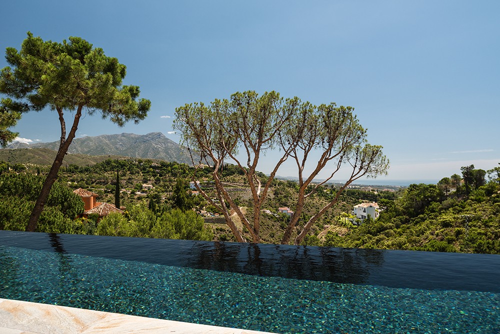 Infinity Pool at Villa Cezanne