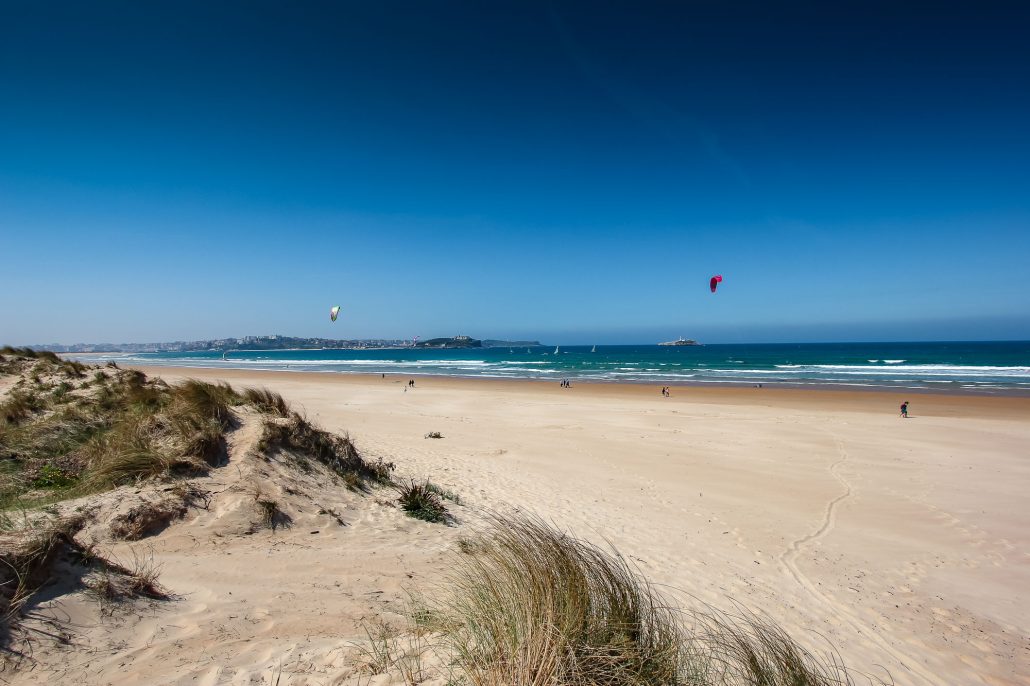 Santander beach watersports Santander beaches watersports