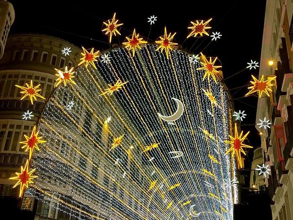 Christmas Lights in Malaga