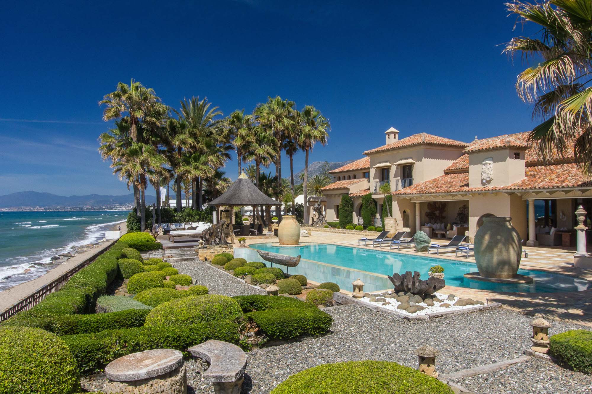 Luxury Beachfront Villa  in Marbella  Spain Luxury Villa  