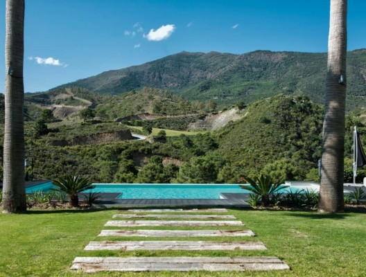 Villa Verdi La Zagaleta pool views Villa Verdi La Zagaleta pool views
