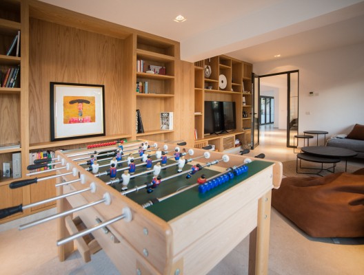 Villa Siroko luxury Marbella beach villa table football