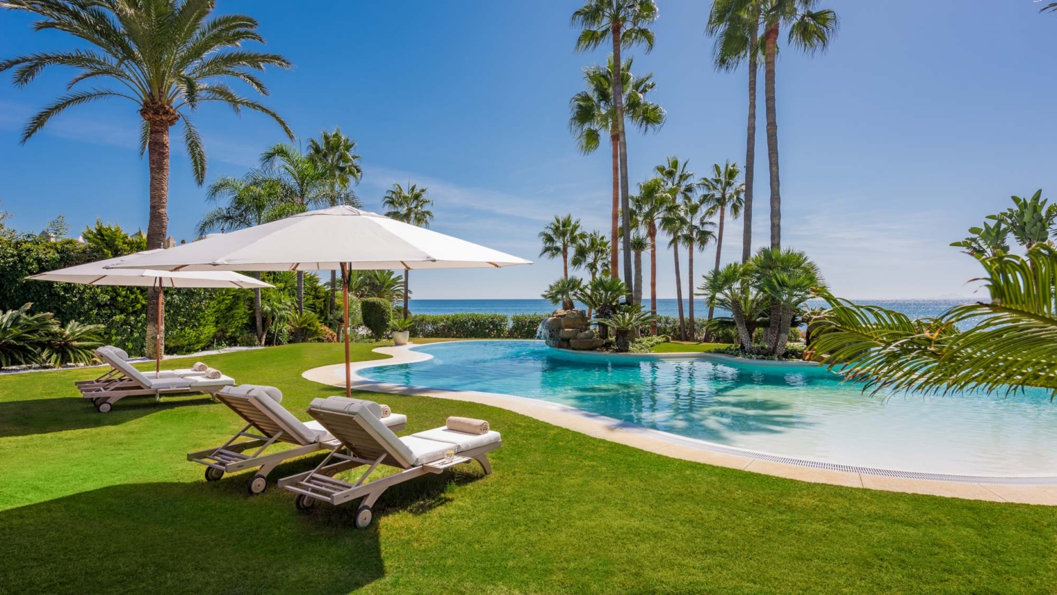 Villa Oceane 7bed Beachfront Villa in Marbella The Luxury Villa