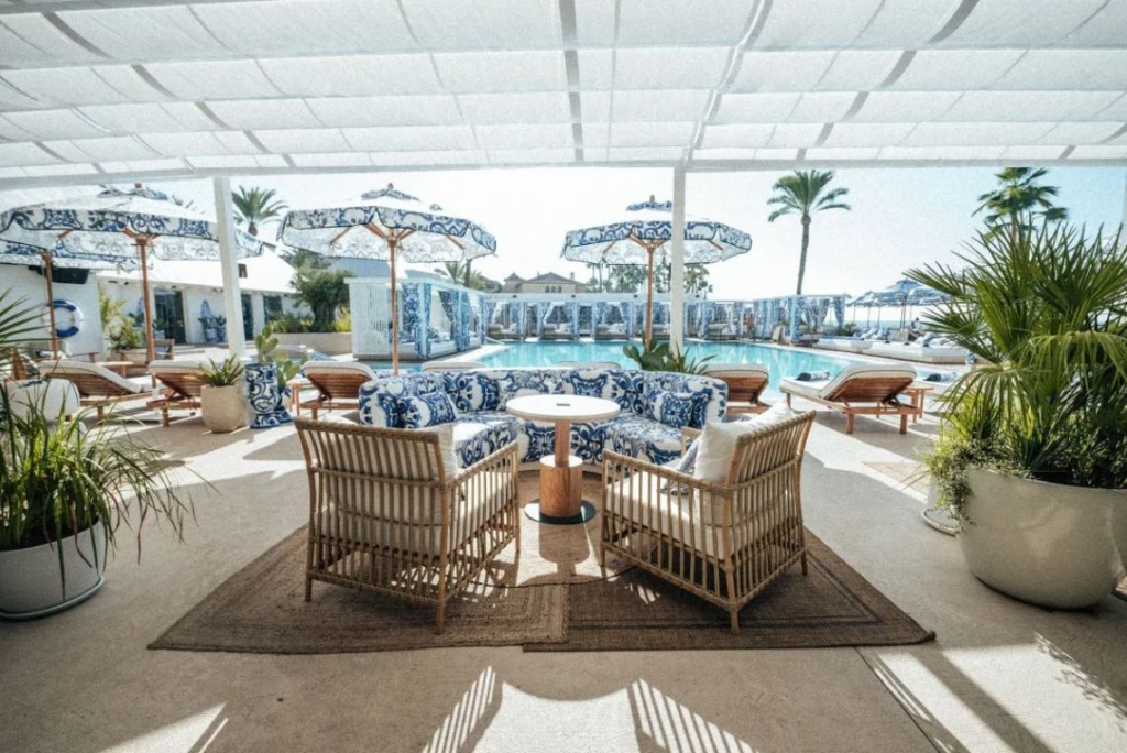 Lounge Seating by the Pool at Beach Club