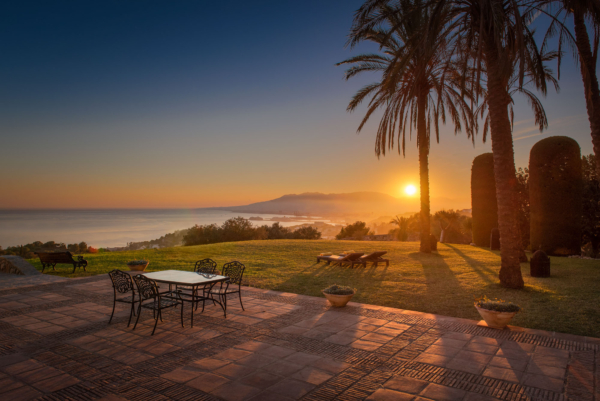 Luxury villa with sea views in Malaga