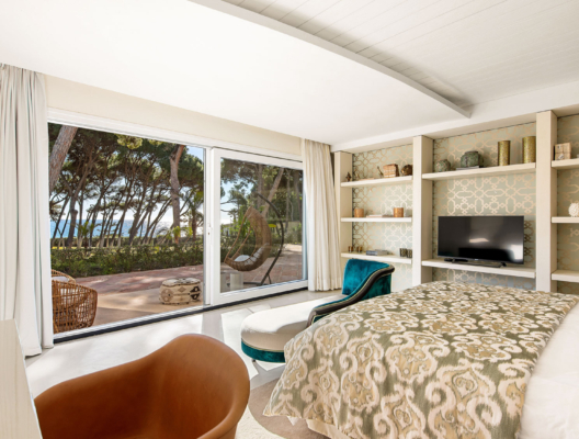 6 Villa Sirenique Bedroom 8 with Sea Views