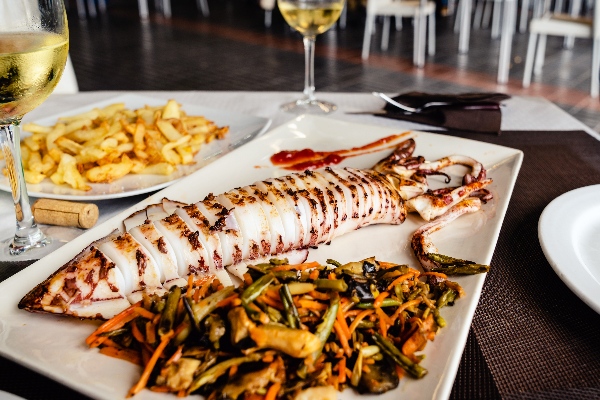 Seafood in Cadiz