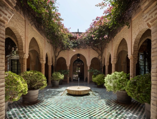 9 Hacienda Serai Luxury Character Villa Marbella Private Courtyard Entrance