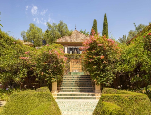 9 Hacienda Serai Luxury Character Villa Marbella Steps Down To Garden