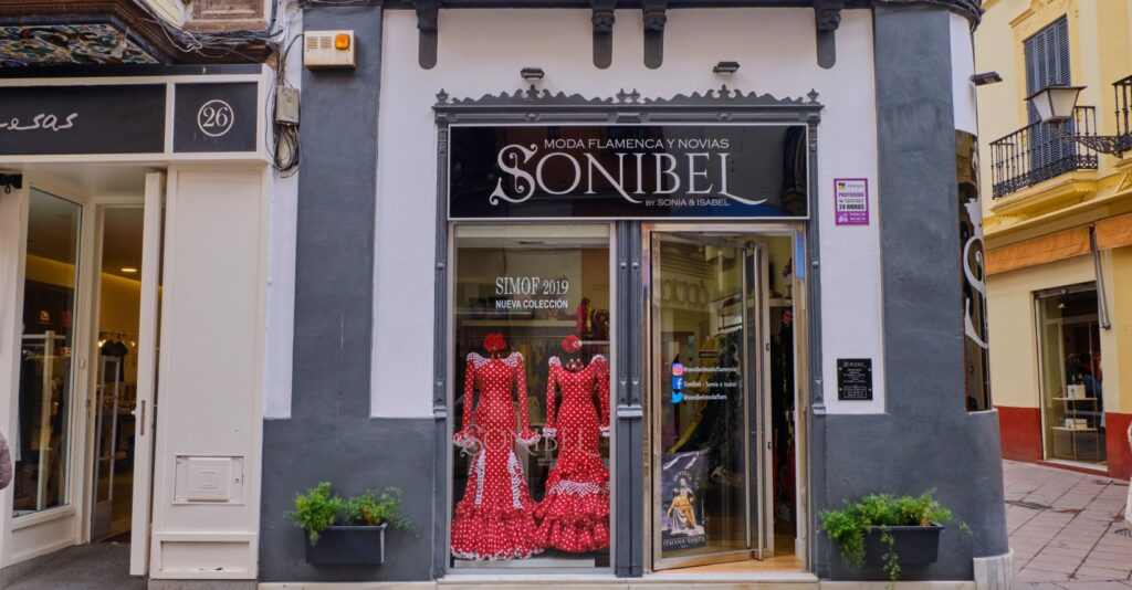 Flamenco boutiques in Seville