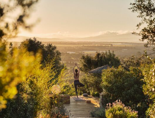 9 Finca Estelle Luxury Farmhouse Retreat Cadiz Morning Yoga